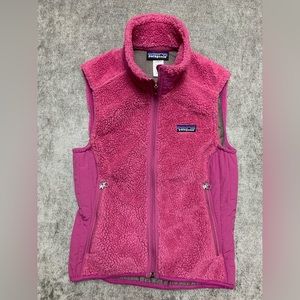 Patagonia Fleece Vest Pink Women’s S